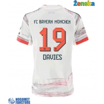 Bayern Munich Alphonso Davies #19 Gostujuci Dres za Ženska 2025-26 Kratak Rukav